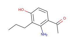 ethanone, 1-(2-amino-4-hydroxy-3-propylphenyl)-