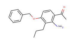 ethanone, 1-[2-amino-4-(phenylmethoxy)-3-propylphenyl]-