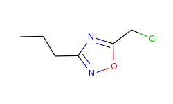 5-(chloromethyl)-3-propyl-1,2,4-oxadiazole