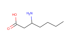Heptanoic acid, 3-amino-