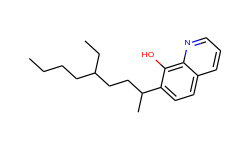 8-quinolinol,7-(4-ethyl-1-methyloctyl)-