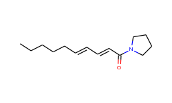Pyrrolidine, 1-[(2E,4E)-1-oxo-2,4-decadienyl]-