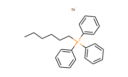 Phosphonium, hexyltriphenyl-, bromide