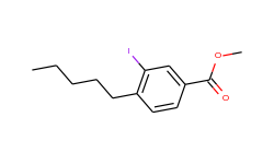 methyl 3-iodo-4-pentylbenzoate