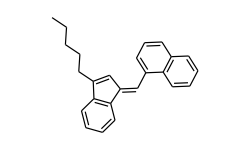 Naphthalene, 1-[(E)-(3-pentyl-1H-inden-1-ylidene)methyl]-