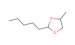 1,3-Dioxolane, 4-methyl-2-pentyl-