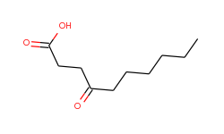 Decanoic acid, 4-oxo-
