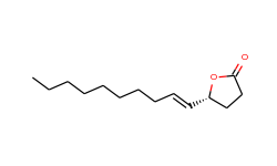 2(3H)-Furanone, 5-(1Z)-1-decenyldihydro-, (5R)-