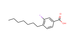 4-heptyl-3-iodobenzoic acid