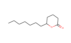 2H-Pyran-2-one, 6-heptyltetrahydro-