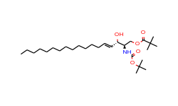 N-Boc-1-pivaloyl-D-erythro-sphingosine