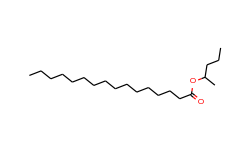 Hexadecanoic acid, 1-methylbutyl ester