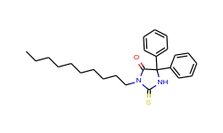 3-decyl-5,5'-diphenyl-2-thioxo-4-imidazolidinone