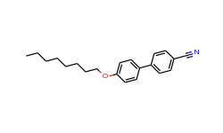 [1,1'-Biphenyl]-4-carbonitrile, 4'-(octyloxy)-