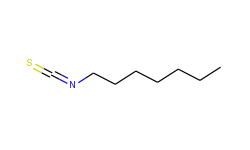 HEPTYL ISOTHIOCYANATE