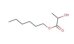 Propanoic acid, 2-hydroxy-, hexyl ester