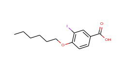 4-(hexyloxy)-3-iodobenzoic acid