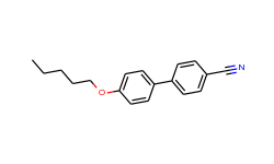 [1,1'-Biphenyl]-4-carbonitrile, 4'-(pentyloxy)-