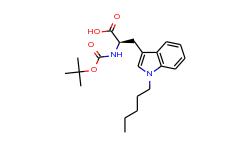 D-Tryptophan, N-[(1,1-dimethylethoxy)carbonyl]-1-pentyl-