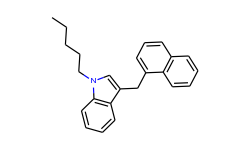 1H-Indole, 3-(1-naphthalenylmethyl)-1-pentyl-