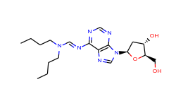 Adenosine, 2'-deoxy-N-[(dibutylamino)methylene]-