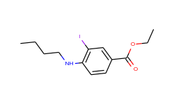 ethyl 4-(butylamino)-3-iodobenzoate