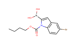 5-bromo-n-(butoxycarbonyl)indole-2-boronic acid