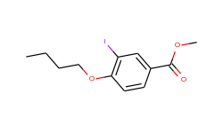 methyl 4-butoxy-3-iodobenzoate