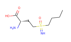 Butanoic acid, 2-amino-4-(S-butylsulfonimidoyl)-, (2S)-