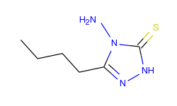 3H-1,2,4-Triazole-3-thione, 4-amino-5-butyl-2,4-dihydro-
