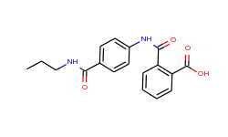 2-({4-[(propylamino)carbonyl]anilino}carbonyl)-benzoic acid