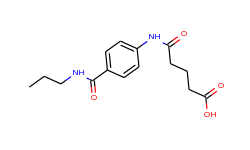5-oxo-5-{4-[(propylamino)carbonyl]-anilino}pentanoic acid