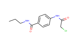 4-[(chloroacetyl)amino]-n-propylbenzamide