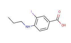 3-iodo-4-(propylamino)benzoic acid