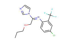 (e)-1-(1-((4-chloro-2-(trifluoromethyl)phenyl)imino)-2-propoxyethyl)-1h-imidazole