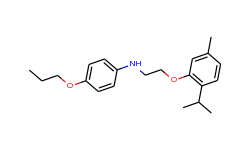 n-[2-(2-isopropyl-5-methylphenoxy)ethyl]-4-propoxyaniline