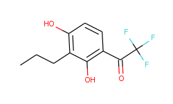 1-(2,4-dihydroxy-3-propylphenyl)-2,2,2-trifluoroethanone