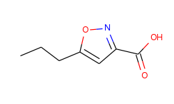 3-Isoxazolecarboxylic acid, 5-propyl-