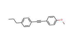 Benzene, 1-[(4-methoxyphenyl)ethynyl]-4-propyl-