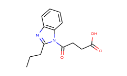 4-oxo-4-(2-propyl-benzoimidazol-1-yl)-butyric acid