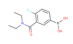 3-(diethylcarbamoyl)-4-fluorophenylboronic acid
