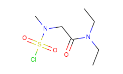 2-(diethylamino)-2-oxoethyl(methyl)sulfamoylchloride