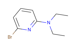 6-bromo-2-diethylaminopyridine