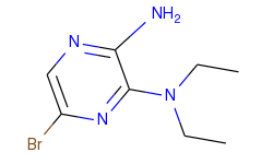 2-amino-5-bromo-3-(diethylamino)pyrazine