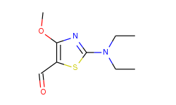 2-diethylamino-4-methoxy-thiazole-5-carbaldehyde