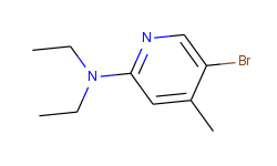 5-bromo-n,n-diethyl-4-methyl-2-pyridinamine