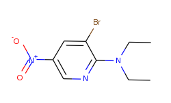 3-bromo-n,n-diethyl-5-nitropyridin-2-amine