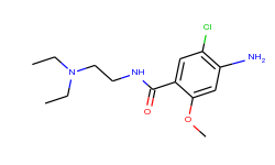 Benzamide, 4-amino-5-chloro-N-[2-(diethylamino)ethyl]-2-methoxy-