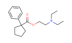 diethylaminoethyl 1-phenylcyclopentane-1-carboxylate