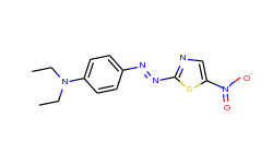 Benzenamine, N,N-diethyl-4-((5-nitro-2-thiazolyl)azo)-